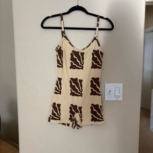 Abysse coral one piece hawkins swimsuit